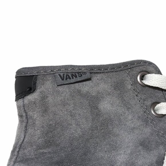 Vans Sneakers Womens 9.5M Gray Suede High Top Camden Skater Grunge Tomboy Urban - Picture 4 of 16